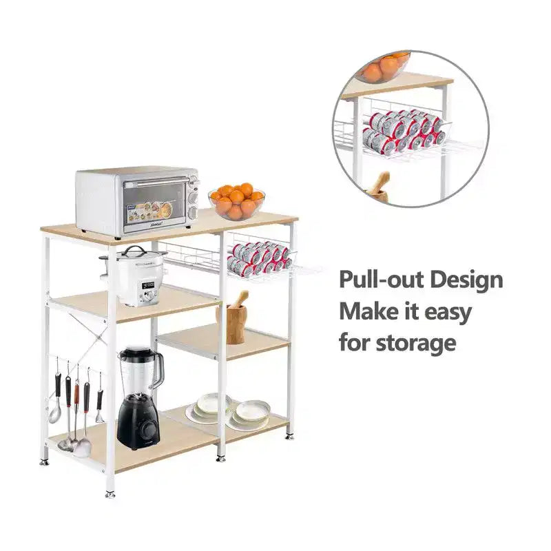 3-Tier Kitchen Baker's Rack Utility Microwave Oven Stand