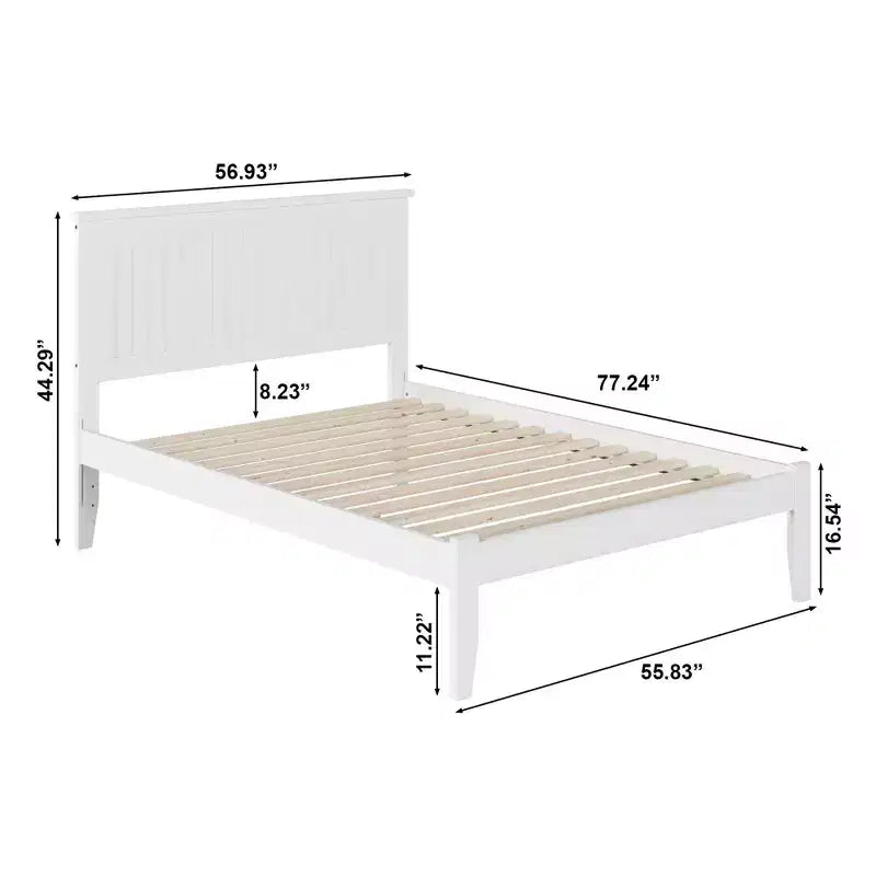 Freestanding Headboard with Bed Frame
