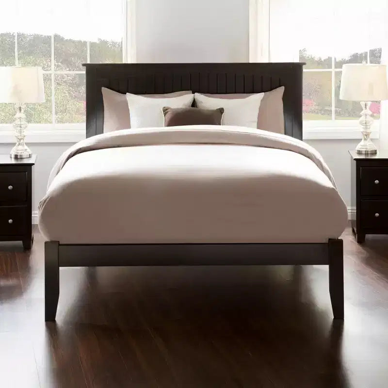 Freestanding Headboard with Bed Frame