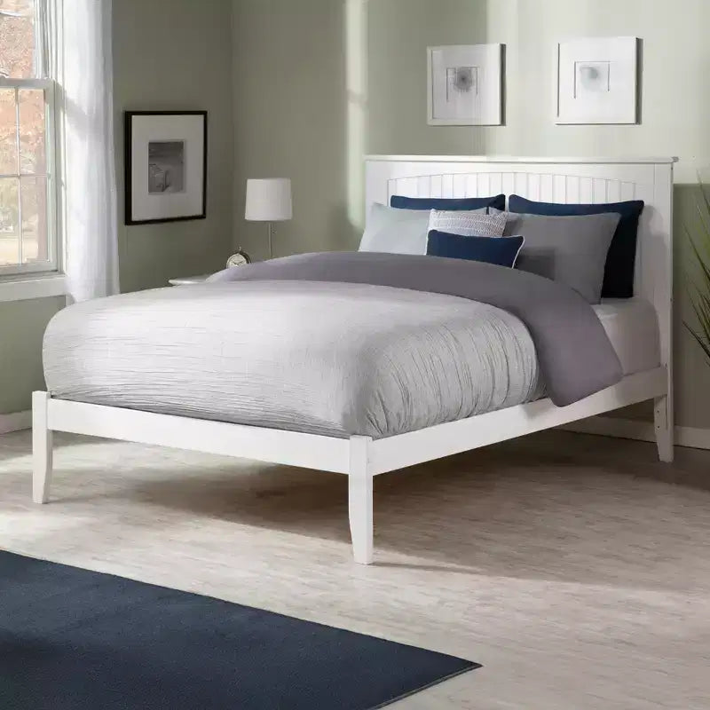 Freestanding Headboard with Bed Frame