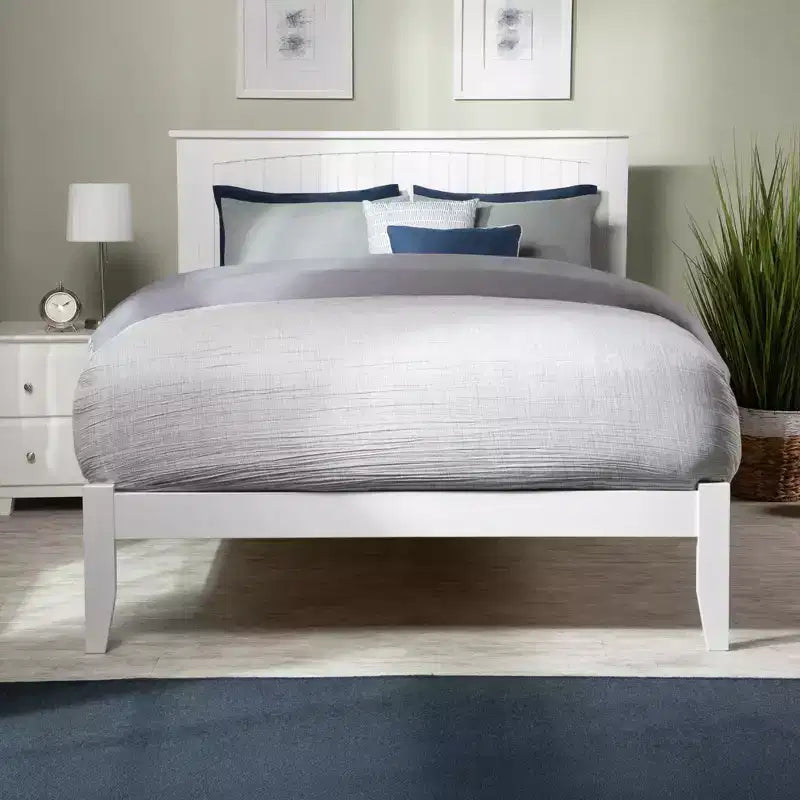 Freestanding Headboard with Bed Frame