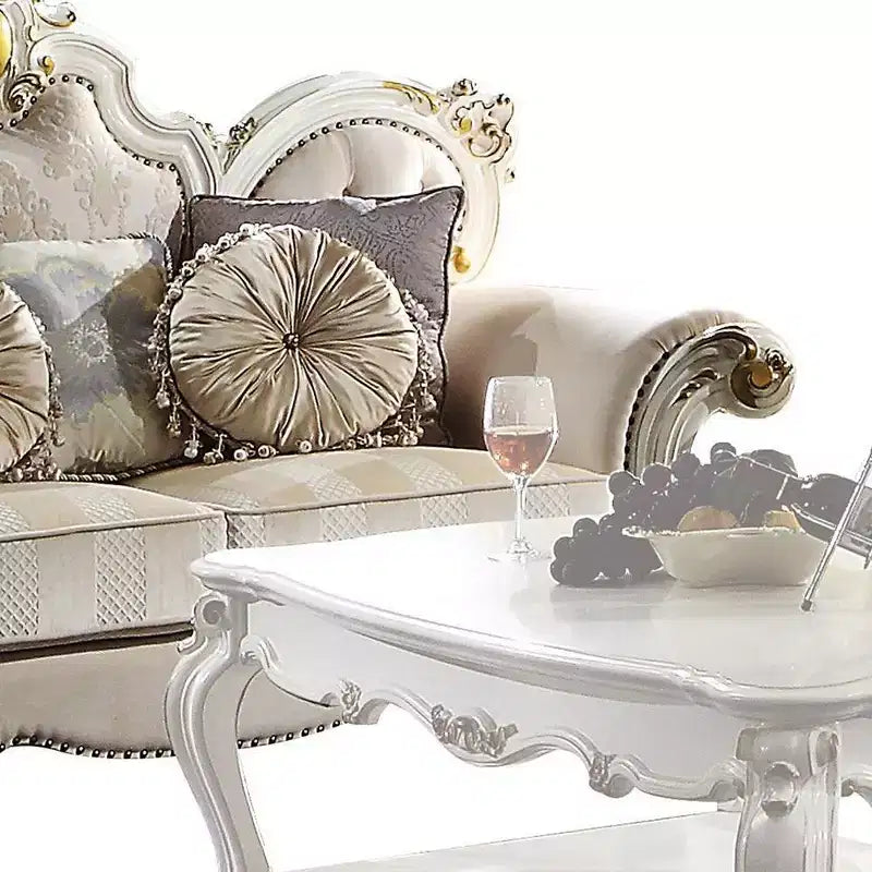 Picardy Sofa Antique Pearl
