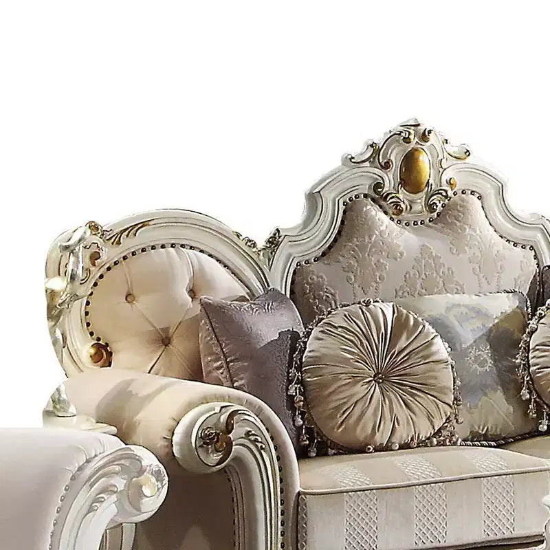 Picardy Sofa Antique Pearl