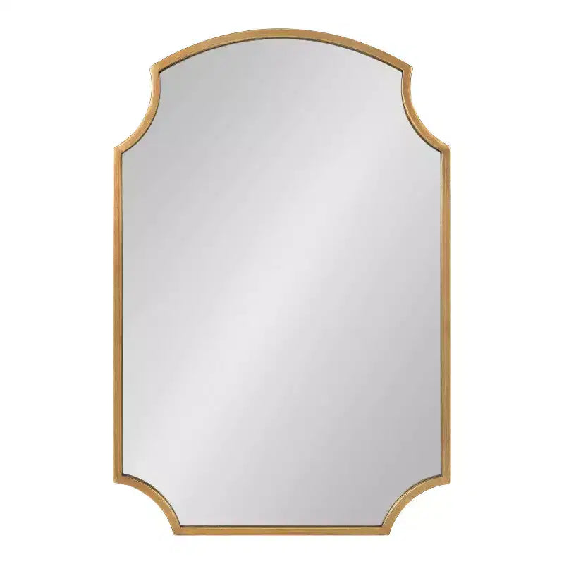 Carlow Framed Wall Mirror, 30x20, Plastic Frame