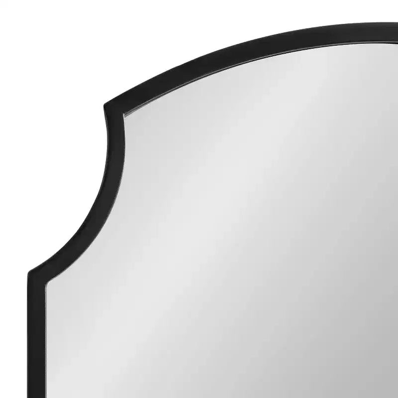 Carlow Framed Wall Mirror, 30x20, Plastic Frame