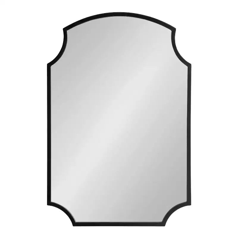 Carlow Framed Wall Mirror, 30x20, Plastic Frame