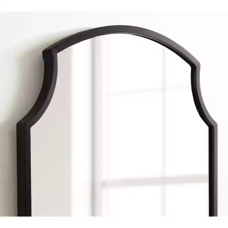 Carlow Framed Wall Mirror, 30x20, Plastic Frame