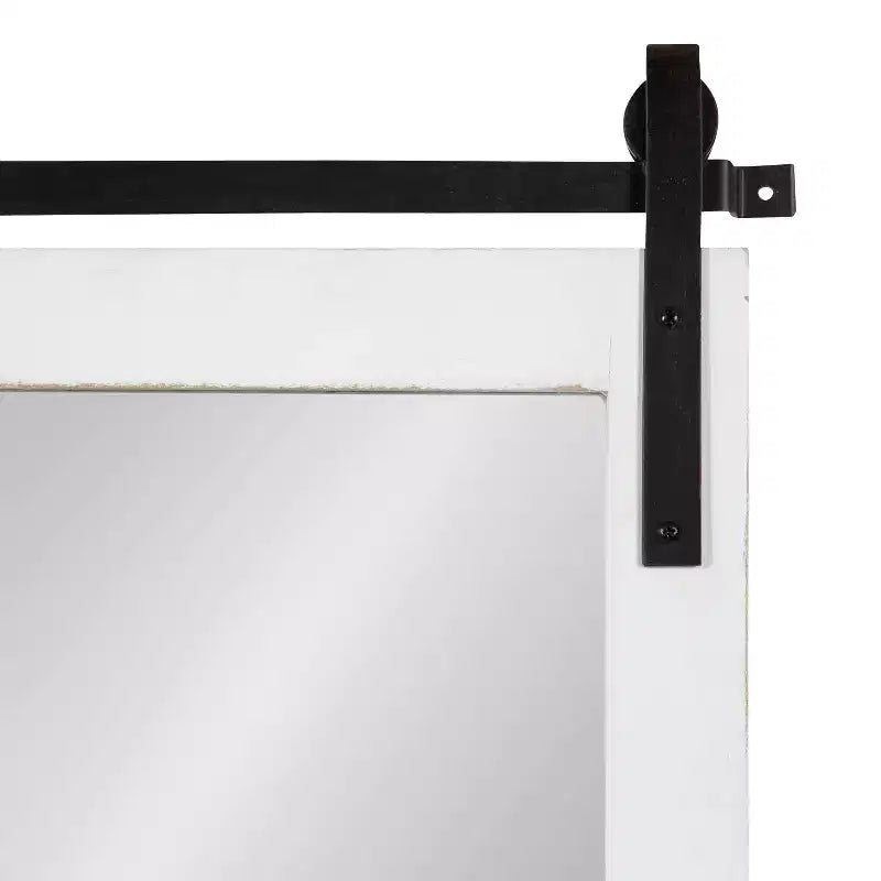 Functional Wall Mirror, 18x28, Wood Frame