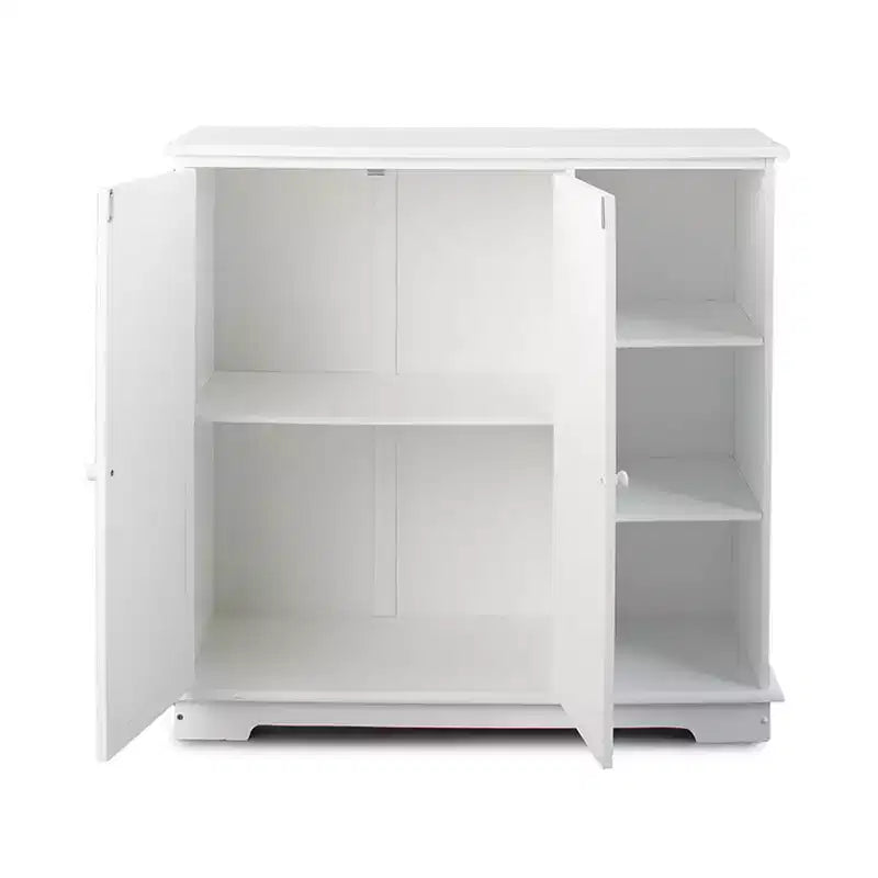Lakeside Collection Beadboard Buffet Cabinet - Sideboard with Storage