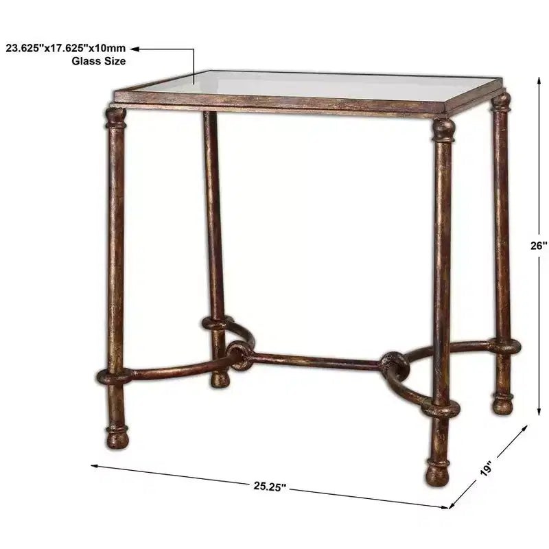 Warring Iron End Table