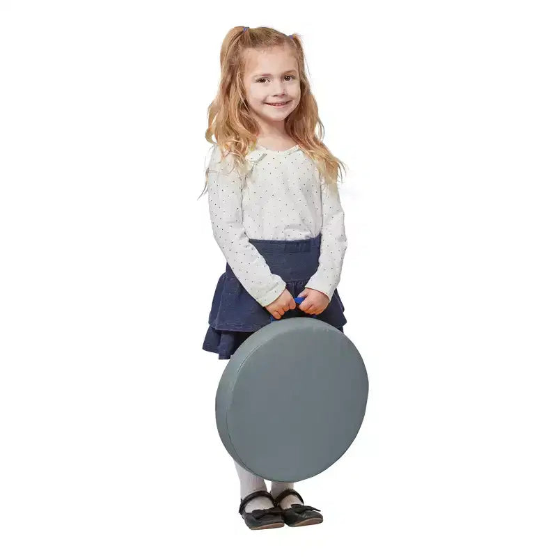 Round Floor Cushion with Handle, 6-Pack
