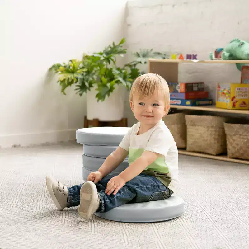 Round Floor Cushion with Handle, 6-Pack