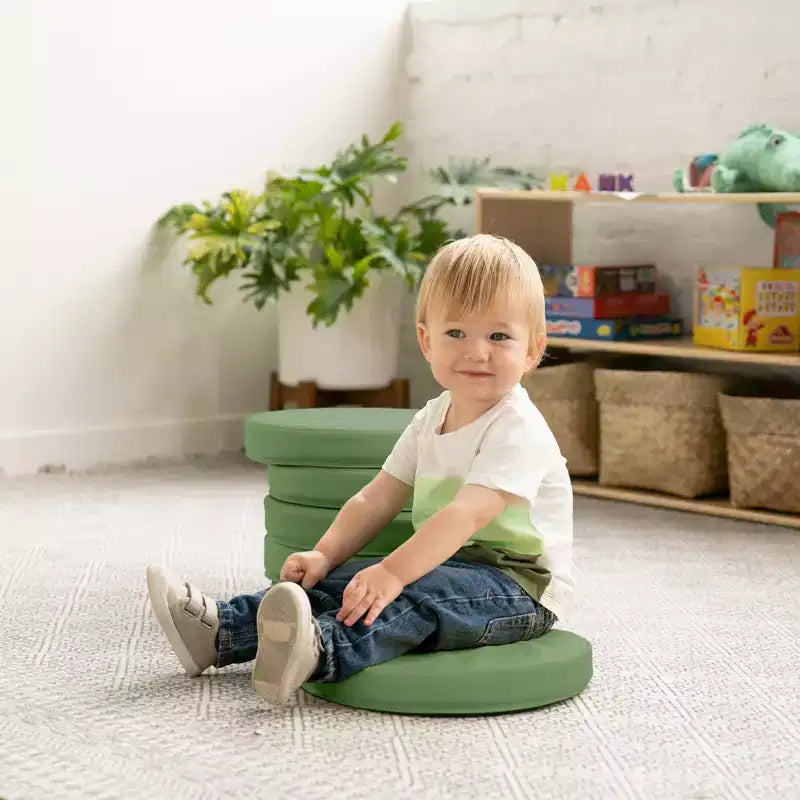 Round Floor Cushion with Handle, 6-Pack