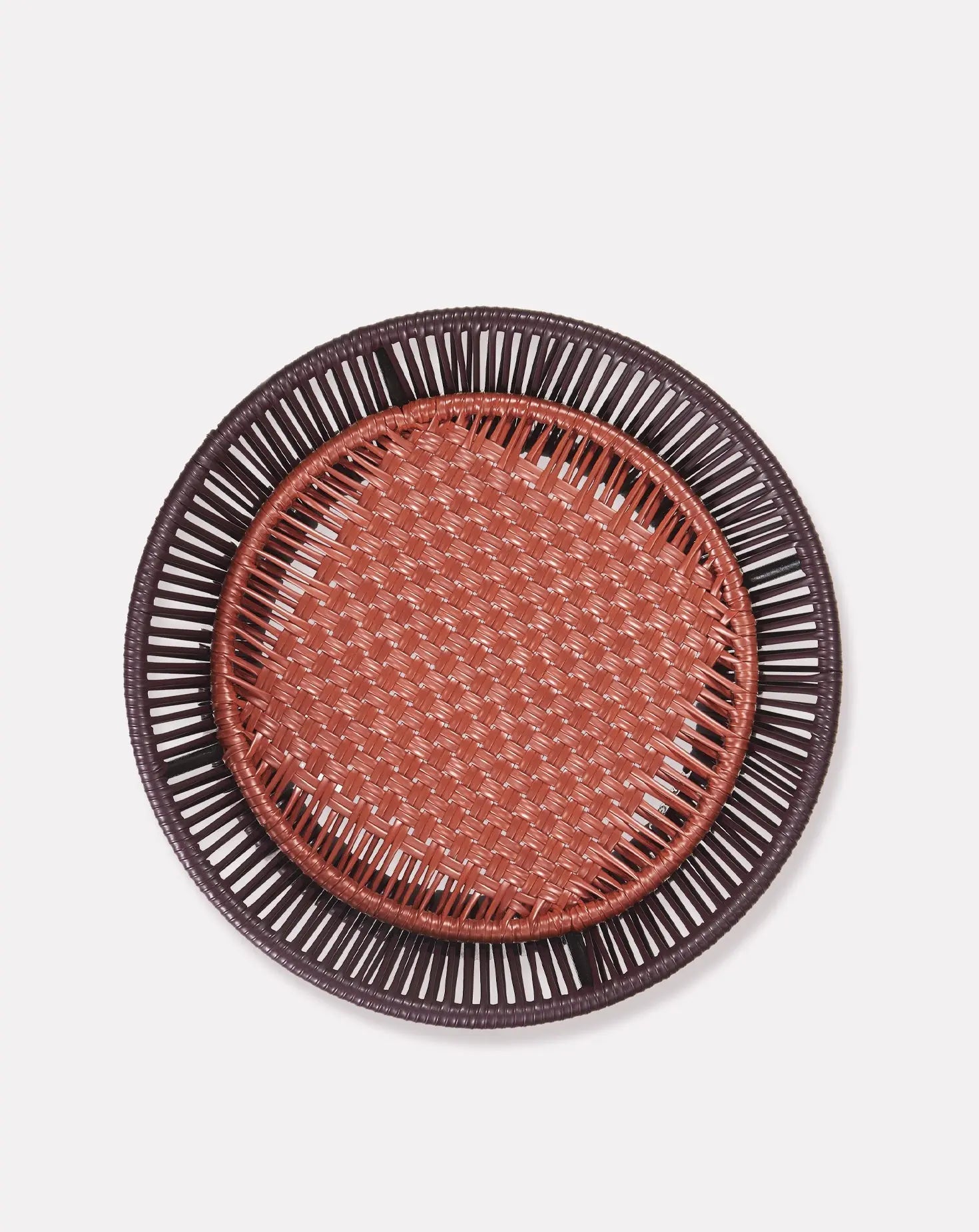 Black Red Basket Table