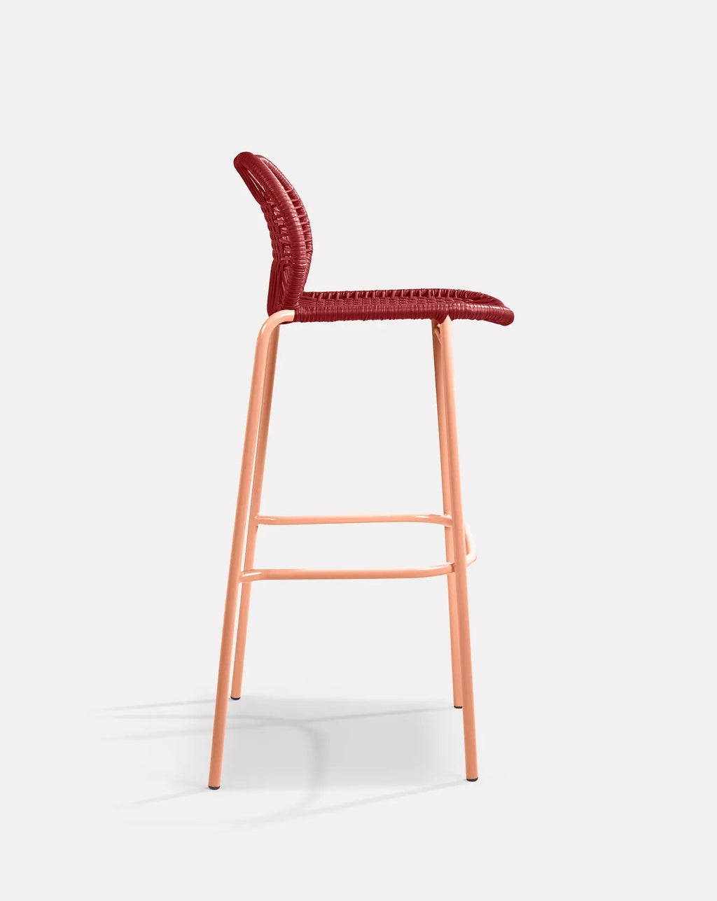 Red Bar Stool