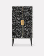 Cordelia Zebra Butterfly Cabinet