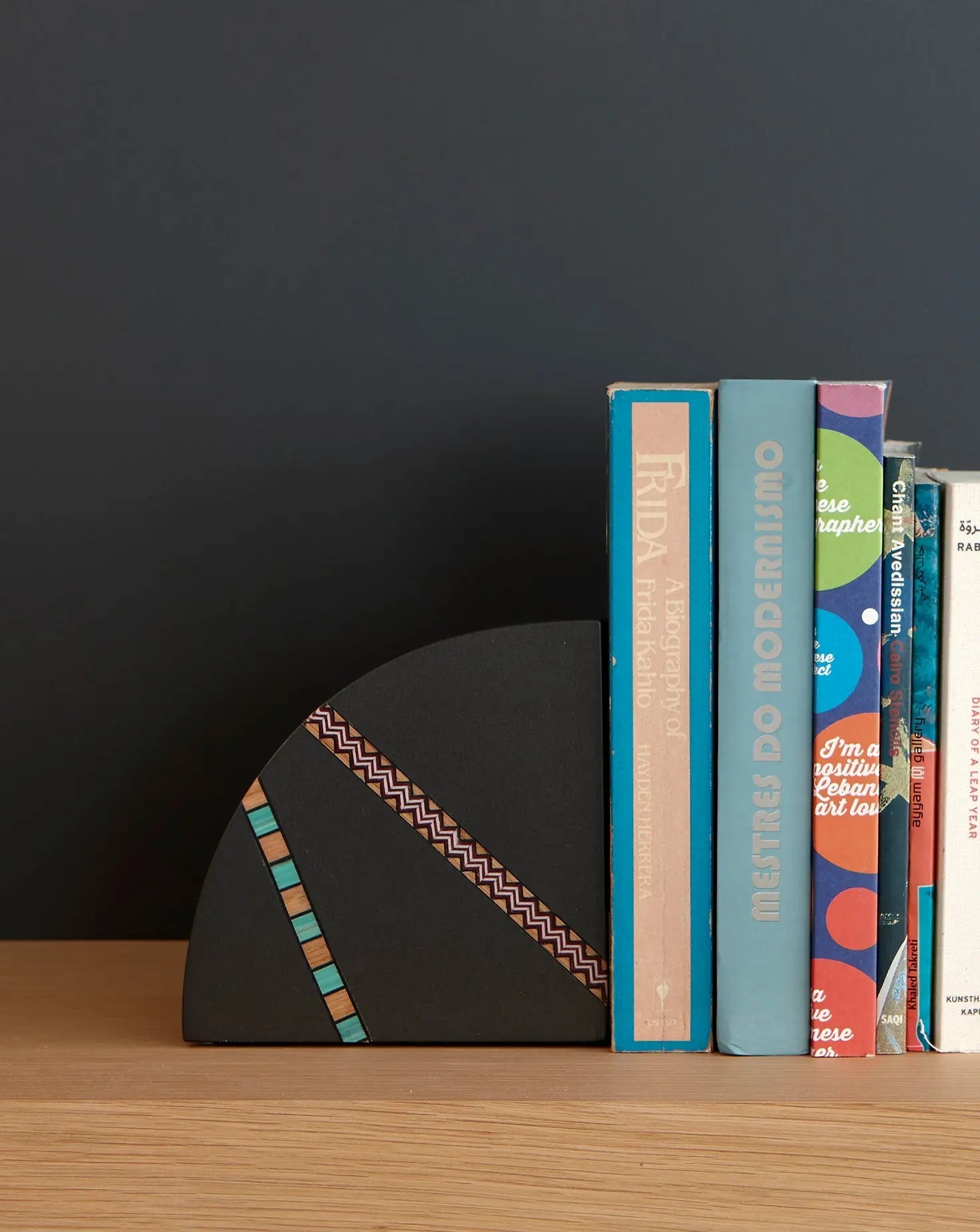 Marquetry Mania Bookend