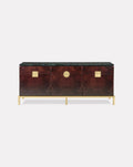Zuan Mahogany Wood Dining Cabinet