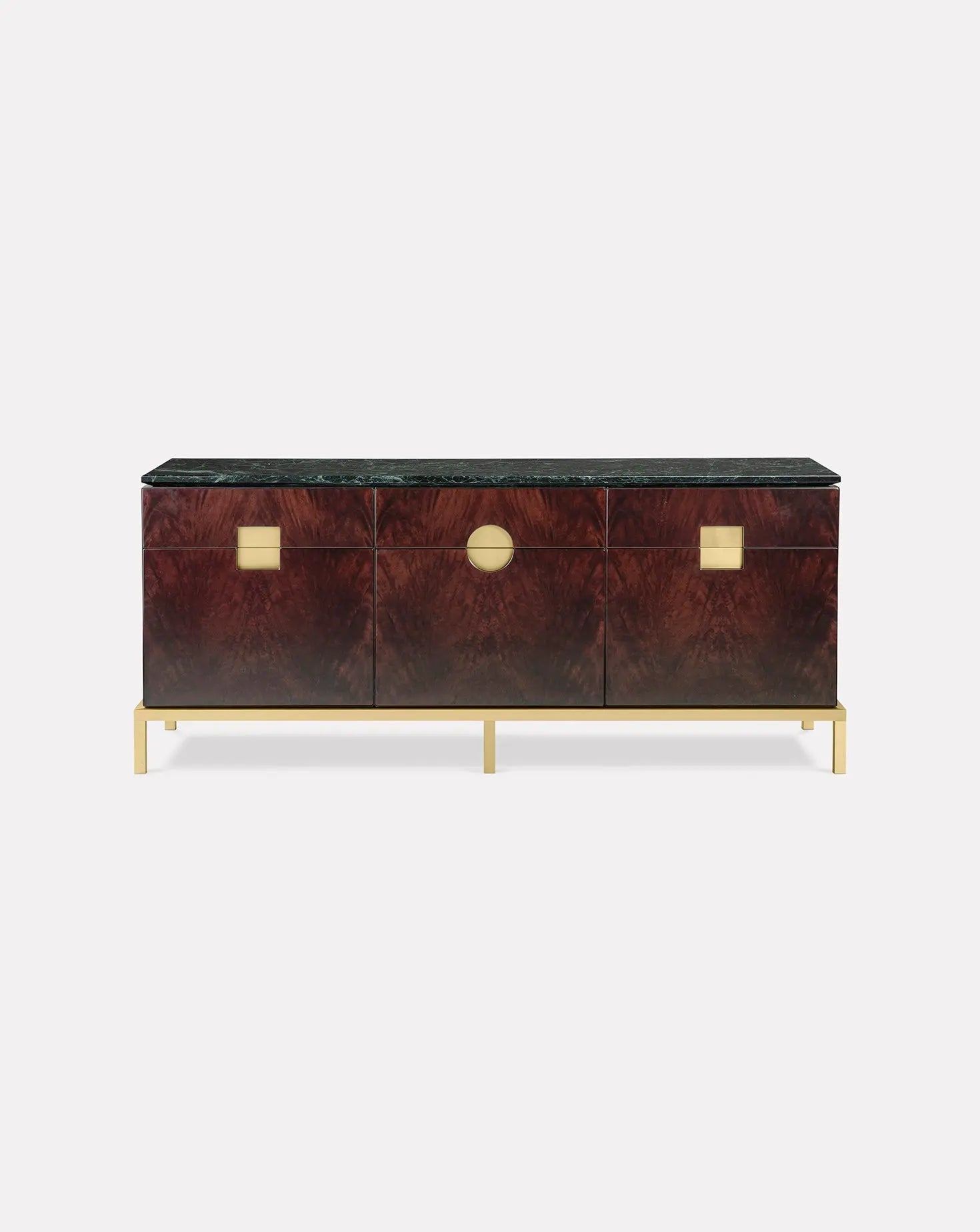 Zuan Mahogany Wood Dining Cabinet