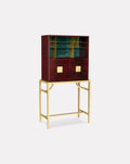 Zuan Mahogany Wood Large Cabinet