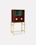 Zuan Mahogany Wood Large Cabinet