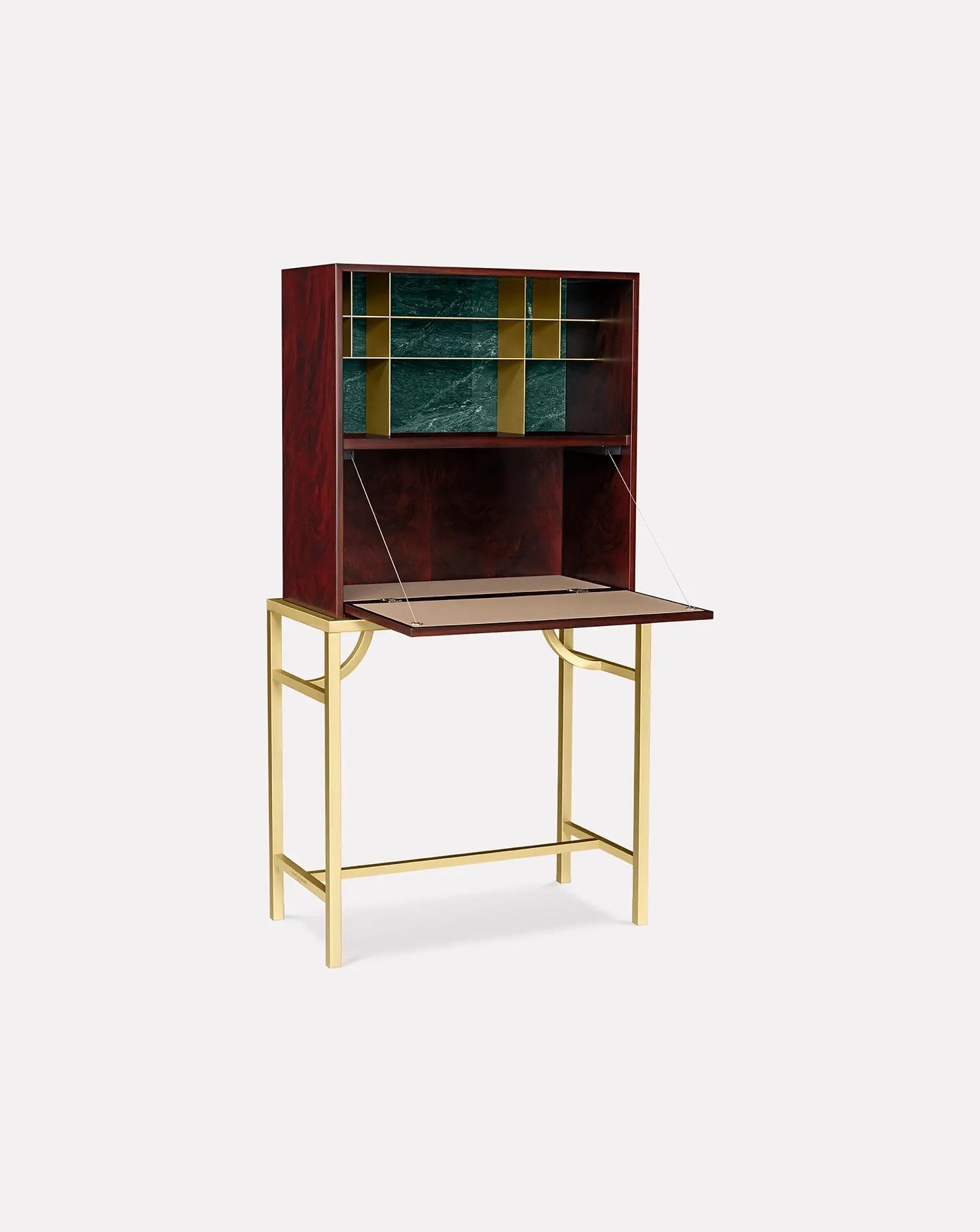 Zuan Mahogany Wood Large Cabinet