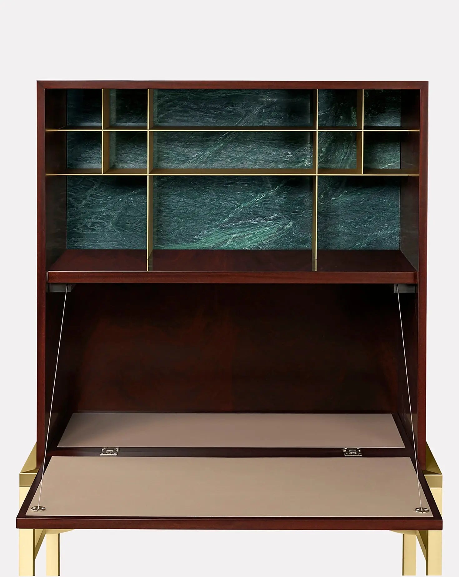 Zuan Mahogany Wood Large Cabinet