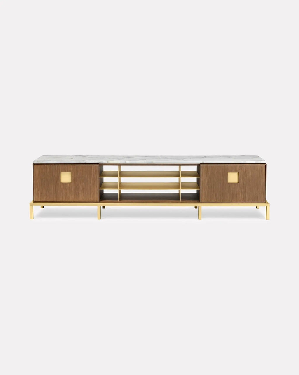 Zuan Oak Wood Living Cabinet
