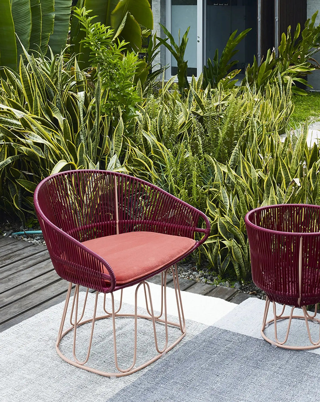 Red Lounge Chair