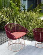 Red Lounge Chair