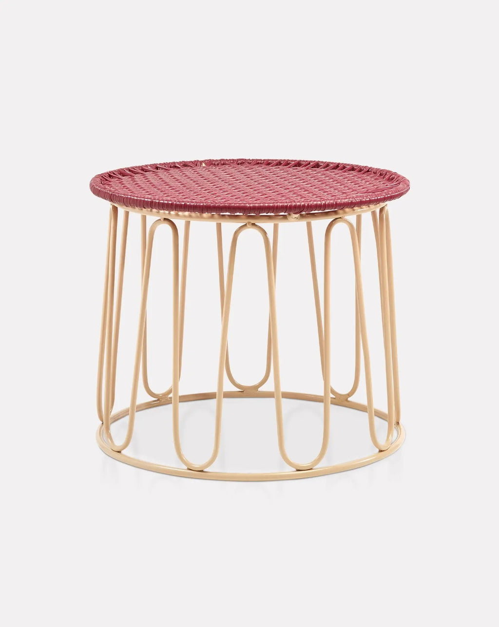 Red Side Table