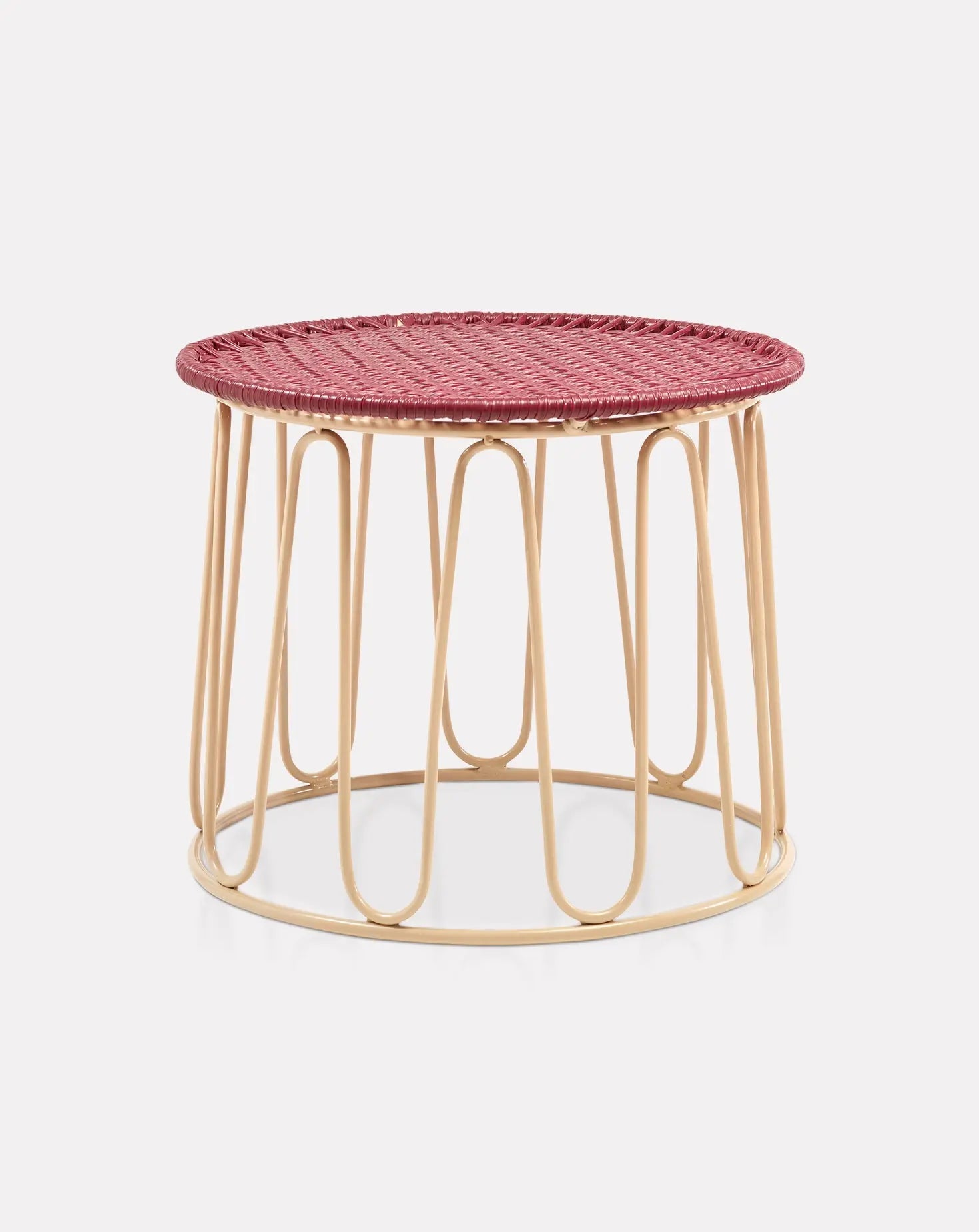 Red Side Table