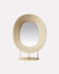 Raw Natural Standing Mirror