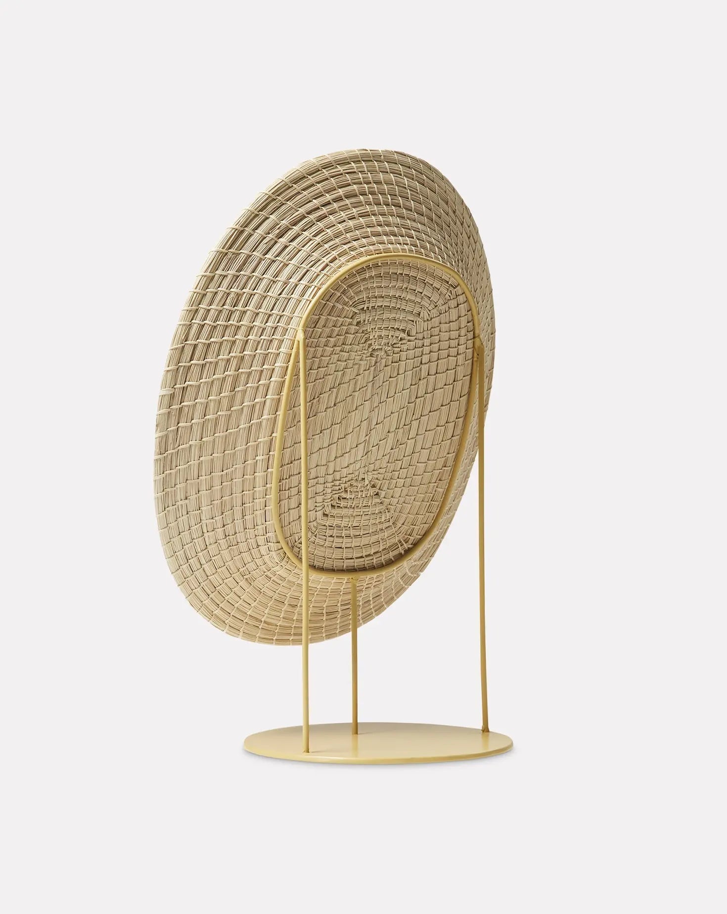 Raw Natural Standing Mirror